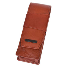 Load image into Gallery viewer, Sassora Premium Leather Pen Case To Carry 2 Pens
