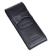 Load image into Gallery viewer, Sassora Genuine Leather Pen Case – 3 Slot | Medium Size
