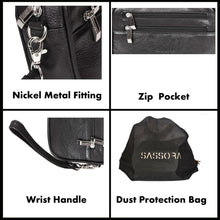 Load image into Gallery viewer, Sassora Premium Leather Unisex Travel Pouch
