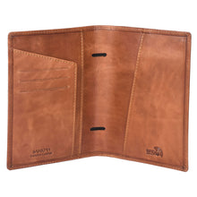 Load image into Gallery viewer, Sassora Genuine Leather RFID Passport Holder – Travel Wallet
