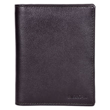 Load image into Gallery viewer, SASSORA Genuine Leather Bi-Fold Passport Holder with RFID Protection