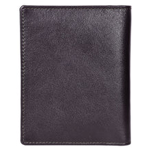 Load image into Gallery viewer, SASSORA Genuine Leather Bi-Fold Passport Holder with RFID Protection