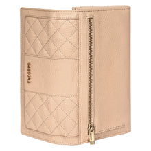 Load image into Gallery viewer, Sassora Premium Leather Medium RFID Quilted Pattern Women Wallet
