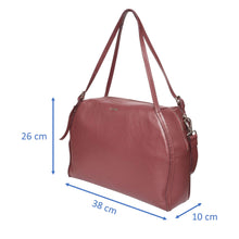 Load image into Gallery viewer, Sassora Premium Leather Women Medium Satchel Bag
