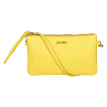 Load image into Gallery viewer, Sassora Premium Leather Women Multi Purpose Clutch Sling Bag
