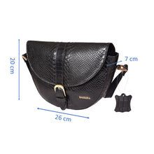 Load image into Gallery viewer, Sassora Genuine Leather Medium Modern Women Sling Bag
