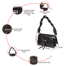 Load image into Gallery viewer, Sassora Premium Patent Leather Sling Bag For Women
