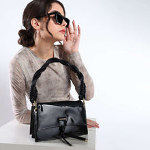 Load image into Gallery viewer, Sassora Premium Patent Leather Sling Bag For Women
