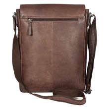 Load image into Gallery viewer, Sassora Genuine Leather 13.5 Inch Laptop Messenger Sling Bag for Men's