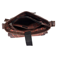 Load image into Gallery viewer, Sassora Genuine Leather 13.5 Inch Laptop Messenger Sling Bag for Men's