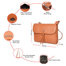 Load image into Gallery viewer, Sassora Premium Leather Trendy Classic Women Sling Bag
