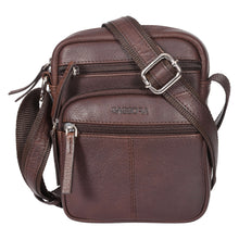 Load image into Gallery viewer, Sassora Premium Leather Small Size Boys Sling Bag
