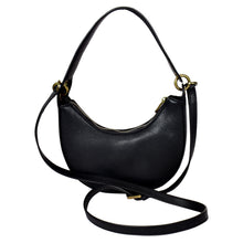Load image into Gallery viewer, Sassora Genuine Leather Crescent Crossbody Sling Bag for Women's