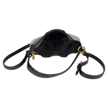 Load image into Gallery viewer, Sassora Genuine Leather Crescent Crossbody Sling Bag for Women's