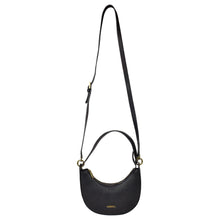 Load image into Gallery viewer, Sassora Genuine Leather Crescent Crossbody Sling Bag for Women's