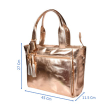 Load image into Gallery viewer, Sassora Premium Leather Large Women Shopping Tote Bag
