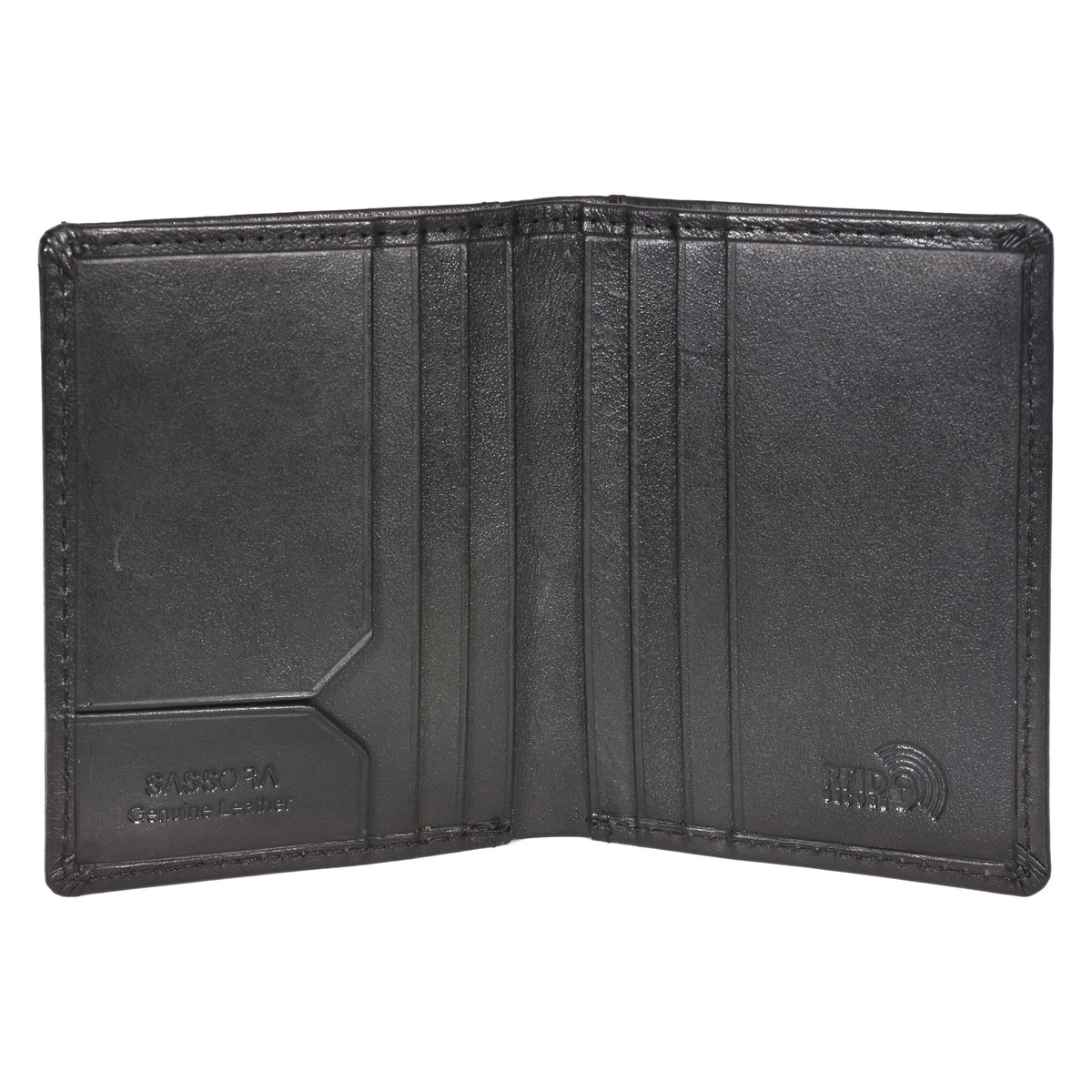 Sassora Premium Leather Small Unisex RFID Wallet