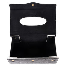 Load image into Gallery viewer, Sassora Premium Genuine Leather Rectangular Tissue Box Cover Holder