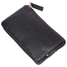 Load image into Gallery viewer, Sassora Premium Leather Small Travel Keychain Pouch
