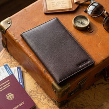 Load image into Gallery viewer, Sassora Premium Leather Unisex Bi-fold Travel Organizer