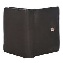 Load image into Gallery viewer, Sassora Genuine Leather Women and Girls RFID Protected Black Wallet
