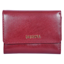 Load image into Gallery viewer, SASSORA Genuine Leather RFID Protected Tri-fold Wallet for Women’s