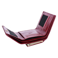 Load image into Gallery viewer, SASSORA Genuine Leather RFID Protected Tri-fold Wallet for Women’s
