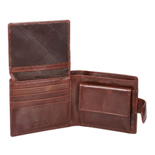 Load image into Gallery viewer, Sassora Premium Leather Medium Snap Closure RFID Wallet For Men
