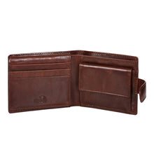 Load image into Gallery viewer, Sassora Premium Leather Medium Snap Closure RFID Wallet For Men
