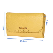 Load image into Gallery viewer, Sassora Premium Leather Women&#39;s Medium RFID Wallet Purse
