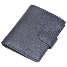 Load image into Gallery viewer, Sassora Premium Leather Small RFID Snap Closure Notecase
