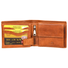 Load image into Gallery viewer, Sassora Genuine Premium Leather Medium Stylish Men&#39;s RFID Wallet
