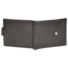 Load image into Gallery viewer, Sassora Premium Leather Medium Loop Closure Men&#39;s RFID Wallet
