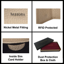 Load image into Gallery viewer, Sassora Premium Leather Women&#39;s Stylish RFID Wallet Purse
