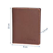 Load image into Gallery viewer, Sassora Premium Leather Small Slim RFID Wallet
