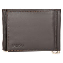 Load image into Gallery viewer, Sassora Genuine Leather RFID Protected Bi-Fold Wallet with Dual Money Clips