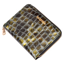 Load image into Gallery viewer, Sassora Premium Leather Girls RFID Zip Closure Small Wallet
