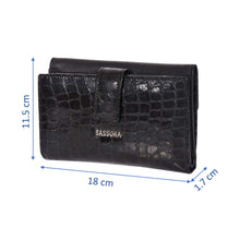 Load image into Gallery viewer, Sassora Premium Leather Animal Printed Women RFID Wallet
