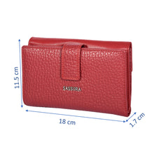 Load image into Gallery viewer, Sassora Premium Leather Women RFID Purse Wallet
