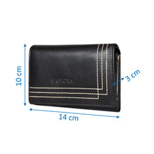 Load image into Gallery viewer, Sassora Premium Leather Girls RFID Wallet
