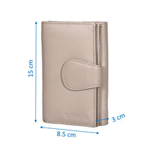 Load image into Gallery viewer, Sassora Genuine Leather Ladies RFID Purse Wallet
