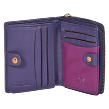 Load image into Gallery viewer, Sassora Premium Leather Small Handy Women RFID Wallet
