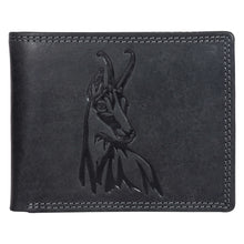 Load image into Gallery viewer, Sassora Genuine Leather Animal Pattern Large RFID Wallet For Boys
