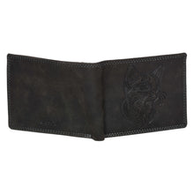 Load image into Gallery viewer, Sassora Pure Leather Embossed Animal Pattern Large RFID Wallet
