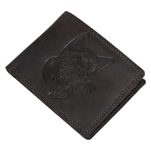 Load image into Gallery viewer, Sassora Pure Leather Embossed Animal Pattern Large RFID Wallet
