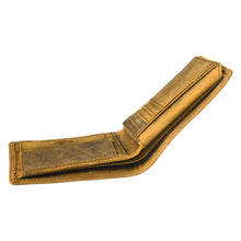 Load image into Gallery viewer, SASSORA Genuine Leather RFID Protected Bi-Fold Wallet with Coin Pocket &amp; ID Slot