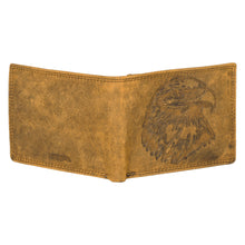 Load image into Gallery viewer, SASSORA Genuine Leather RFID Protected Bi-Fold Wallet with Coin Pocket &amp; ID Slot