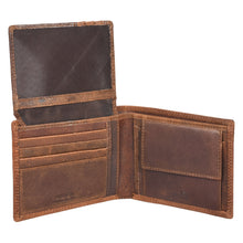 Load image into Gallery viewer, Sassora Genuine Leather Animal Pattern Large RFID Wallet For Boys &amp; Men
