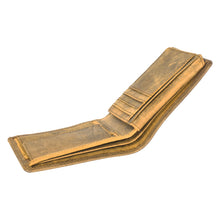 Load image into Gallery viewer, SASSORA Genuine Leather RFID Protected Bi-Fold Wallet with Coin Pocket &amp; ID Slot