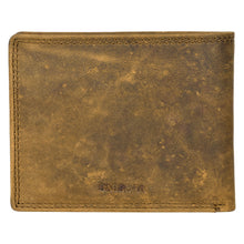 Load image into Gallery viewer, SASSORA Genuine Leather RFID Protected Bi-Fold Wallet with Coin Pocket &amp; ID Slot